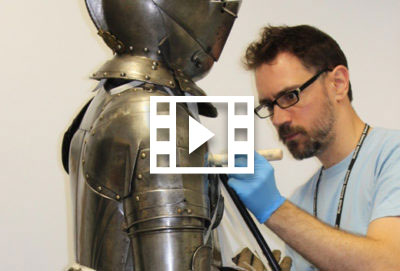 Who cleans the armour?