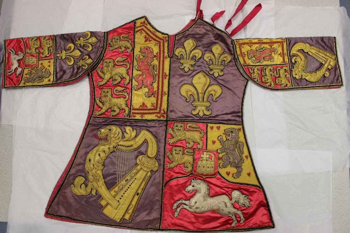 Conservation of an 18th Century Tabard