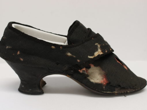 Conservation of Historic Shoes for Northampton Museum