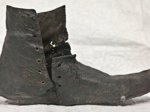 The Conservation of Medieval Footwear